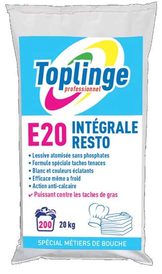 LESSIVE RESTO INTEGRALE E20 20 KG