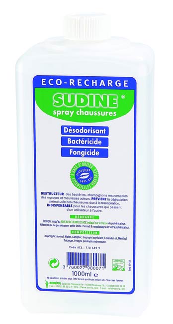 RECHARGE SUDINE CHAUSSURE 1000 ML