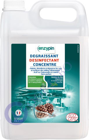ENZYPIN DEGRAIS-DESINF CONCENTRE 5L 5501