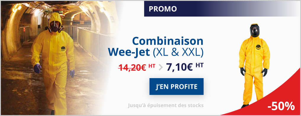 Combinaison Wee-Jet Jaune XL ou XXL