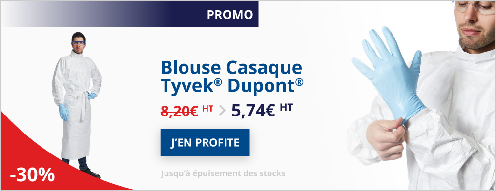 Blouse Casaque Tyvek® Dupont®