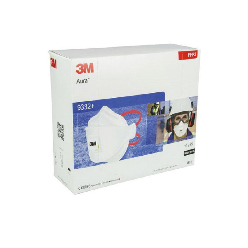 Masque antipoussière 3M Aura 9332 x 10