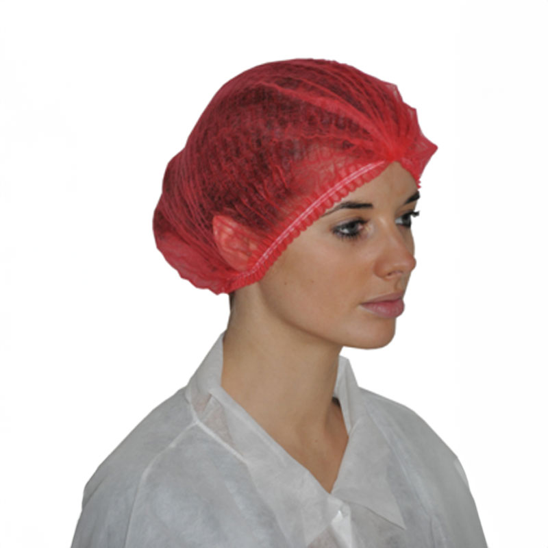 Boite de 250 charlottes clip confort cuisine et médical, coloris au choix