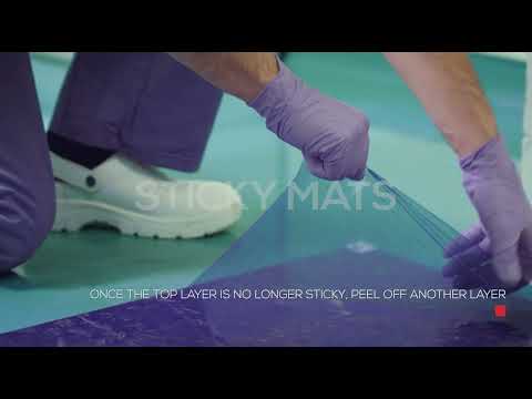 Tapis capteurs pelables numérotés