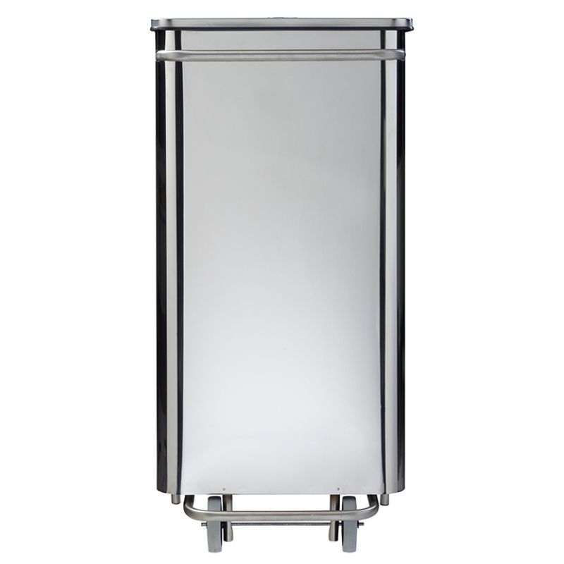 Poubelle de cuisine mobile inox Collecroule ROSSIGNOL 70L, 110L