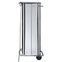 Poubelle de cuisine mobile inox Collecroule ROSSIGNOL 70L, 110L