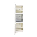 Armoire de sécurité haute 3 portes 3 compartiments TRIONYX