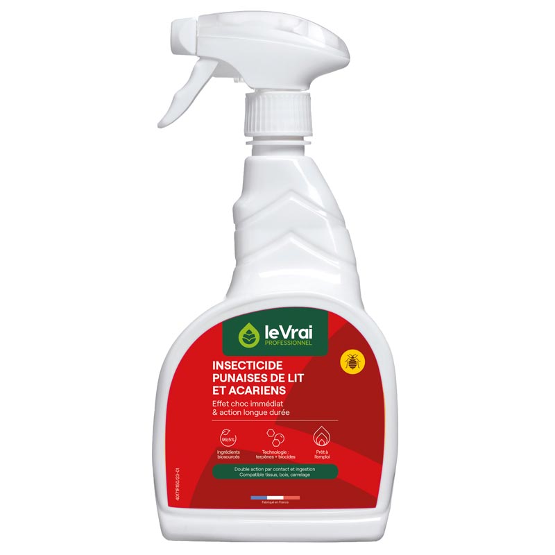 Insecticide punaises de lit et acariens Le Vrai Professionnel