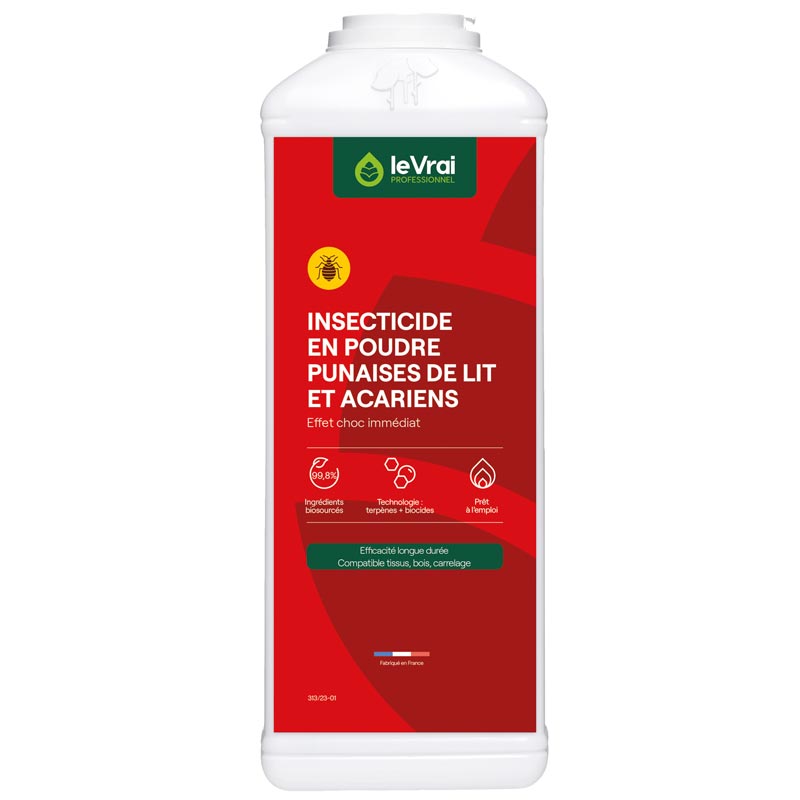 Insecticide punaises de lit et acariens Le Vrai Professionnel