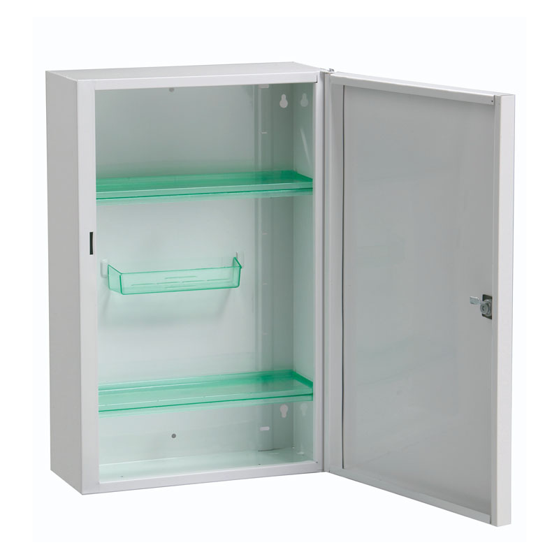 Armoire à pharmacie murale CLINIX 1 porte serrure à clef
