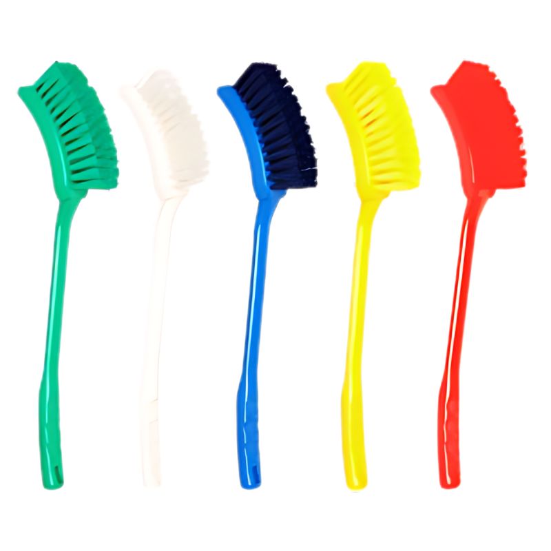 [641J] Brosse mi-dur polypro BROSSERIE THOMAS 40CM - 5 couleurs (Jaune)