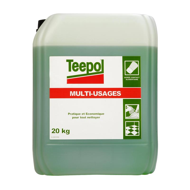 [100076] TEEPOL, un détergent puissant en bidon 20 L