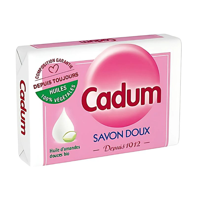[167] Savon solide à l'huile d'amande douce CADUM 100 g