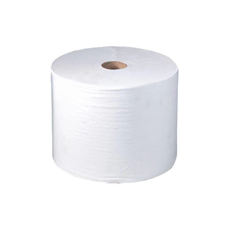 [459030] Bobines d'essuyage ouate blanc pur Écolabel 1500 formats x 2