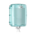 Distributeur W2 maxi turquoise à dévidage central TORK