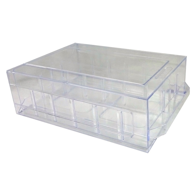 [M_10000] Bloc tiroir de rangement cristal transparent 10000 cm3