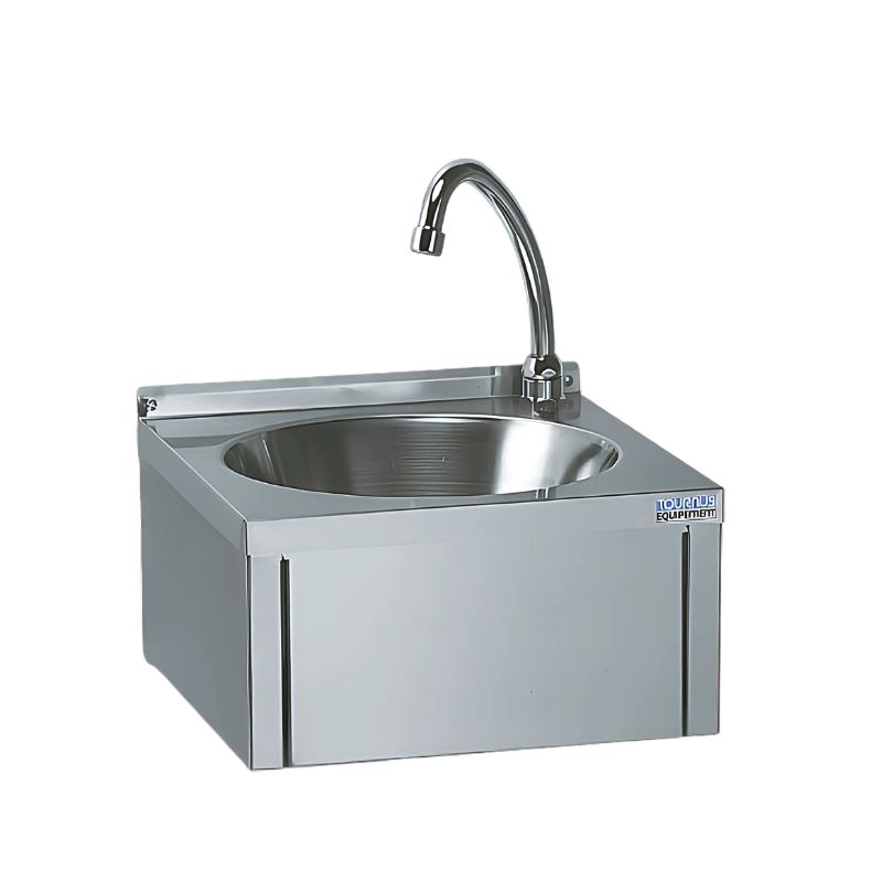 [806522] Lave-mains inox G.A sans dosseret TOURNUS