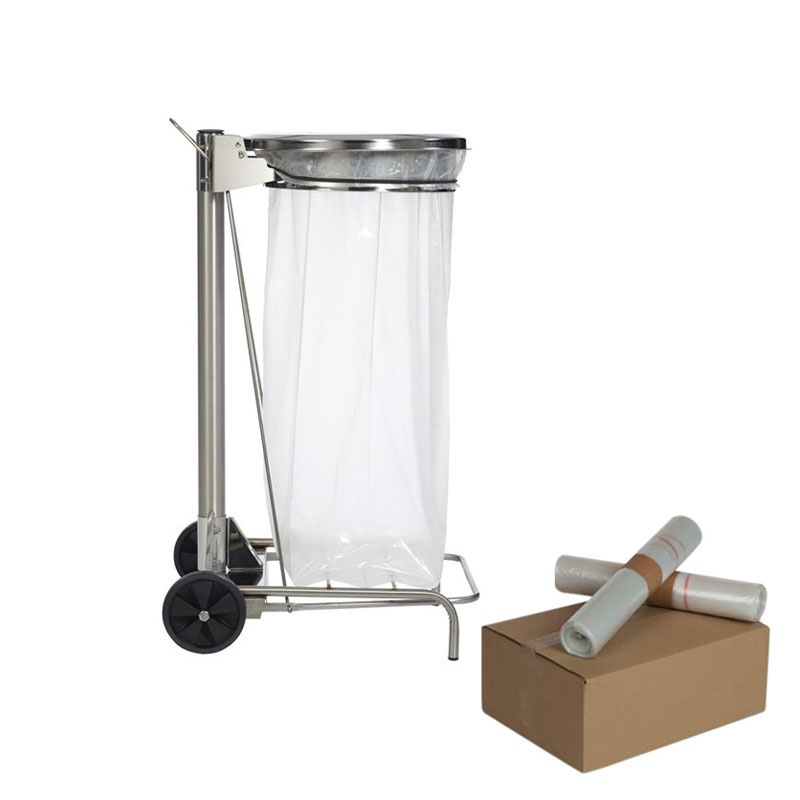 [101791] Sacs poubelles 110 L / 5 BDR transparent 40 µ x 200