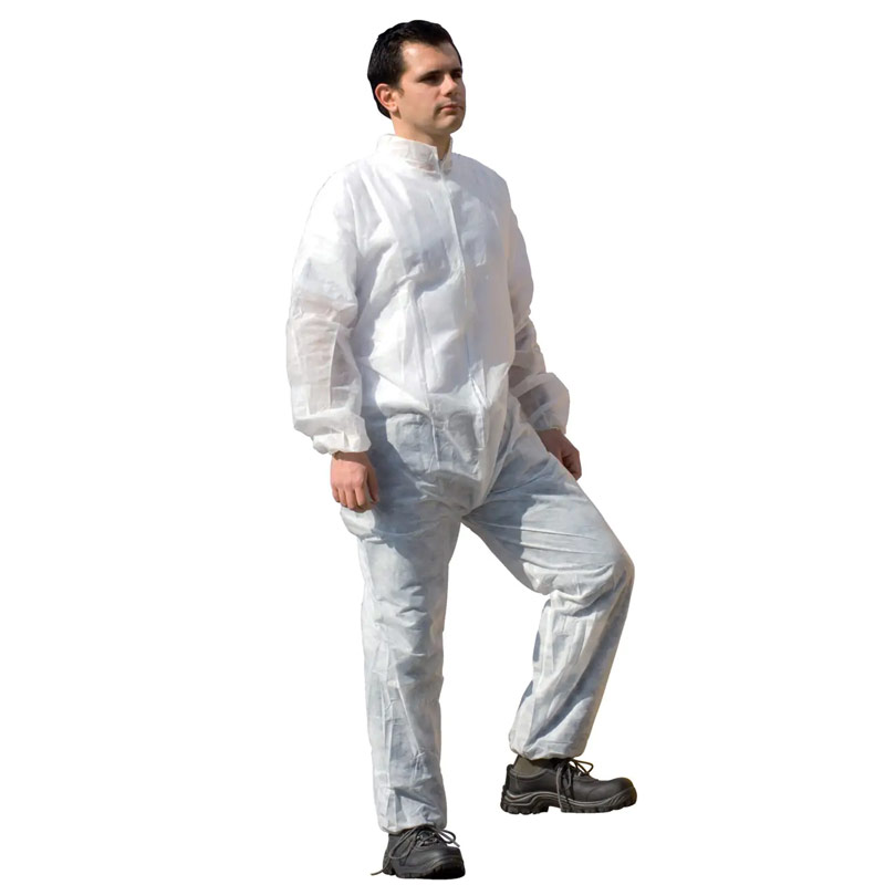 [731090BEL] Combinaison polypro blanc usage court EPIKA (L)