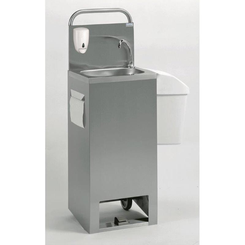 [806517] Lave-mains autonome portable TOURNUS en acier inoxydable