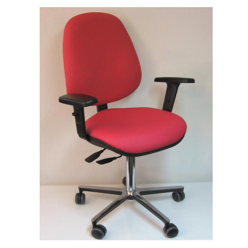 [3061R-C] Siège de bureau VILANDRY à roulettes (Ciel)