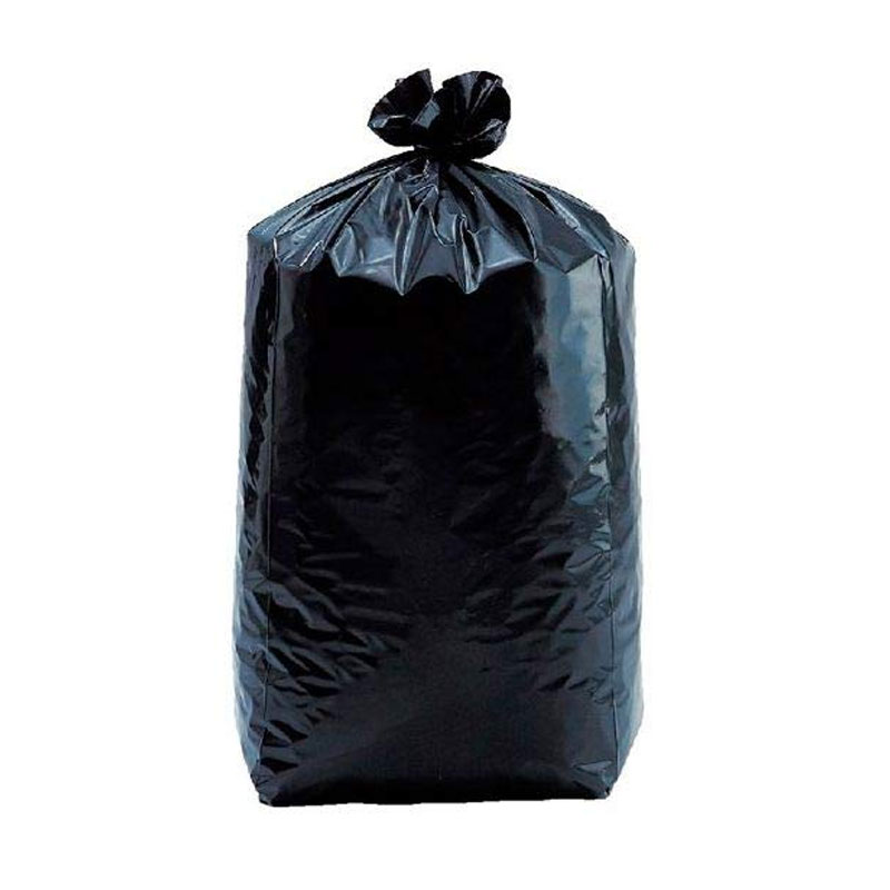 [9006214] Sacs poubelles 160 L / 6 BD PEBD noir 55µ x 100