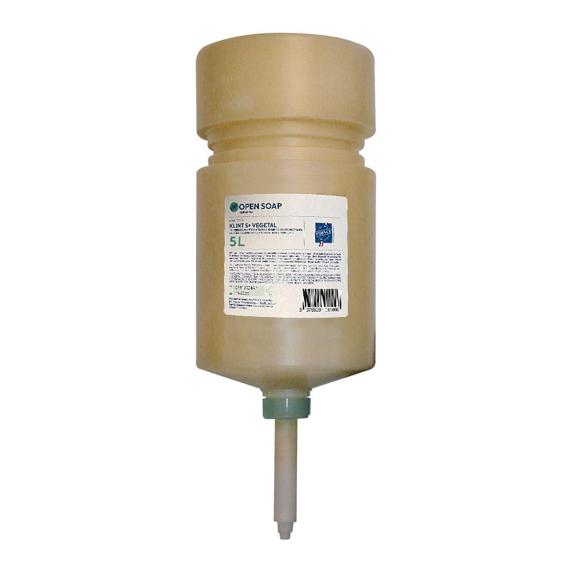 [9006222] Gel nettoyant mains Klint S+ Végétal - cartouche 5 L