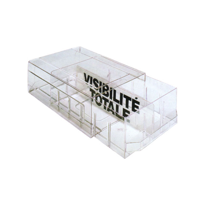 [M_7000] Bloc tiroir de rangement cristal transparent 7000 cm3