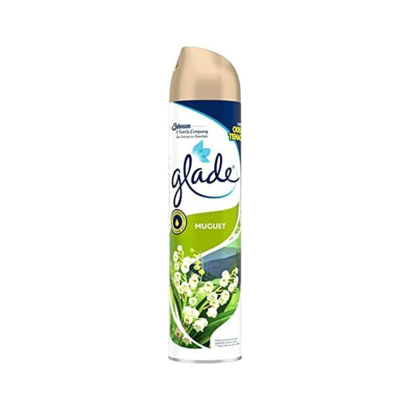 [100057] Désodorisant aérosol Glade Brin de Muguet de JOHNSON 300 ml