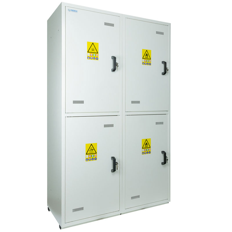 Armoire de sécurité multirisques haute 4 portes TRIONYX
