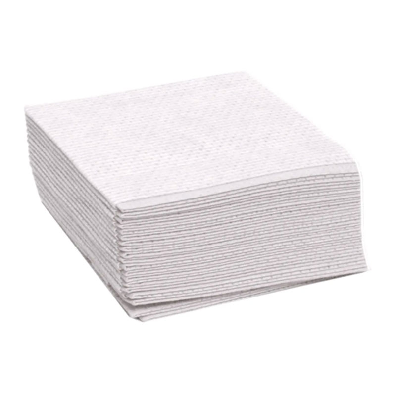 Lavettes non tissées blanches HACCP - Sachet de 25