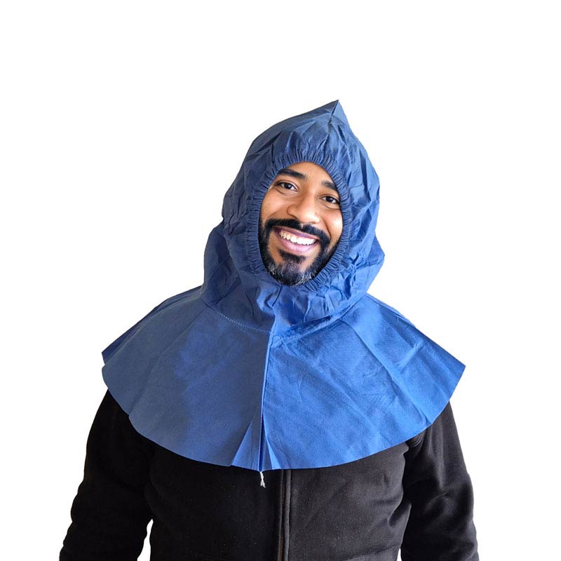 Cagoule de protection WeeSafe bleue x 10