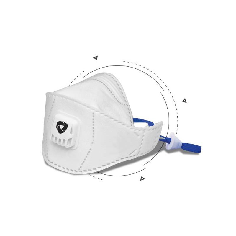 Masques FFP2 NR SafeMask Fit+Pro avec valve MEDICOM x 12