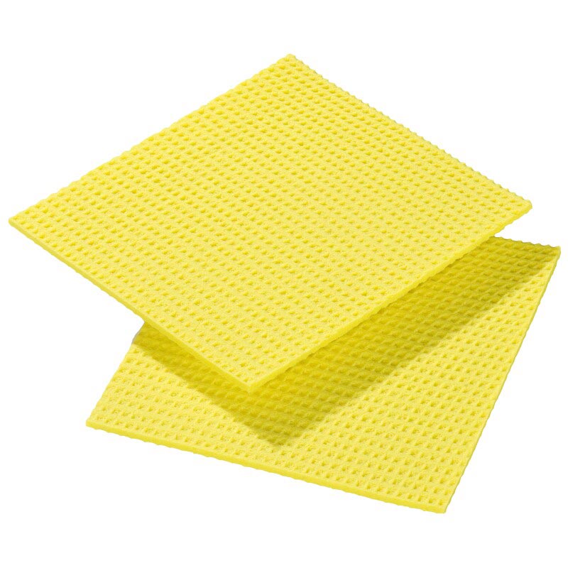 Carrés lavettes Spongyl de SPONTEX - 4 couleurs x 10