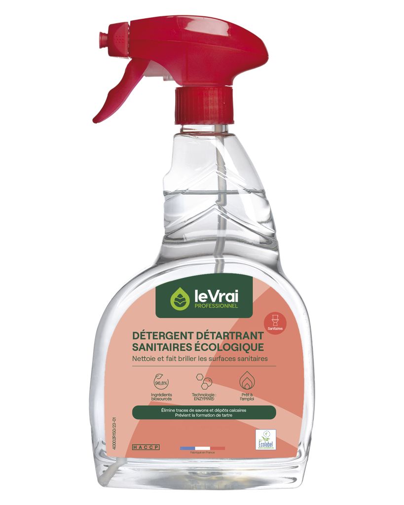 [132050] Détergent détartrant sanitaires écologique 5315 LE VRAI PROFESSIONNEL 750 ml