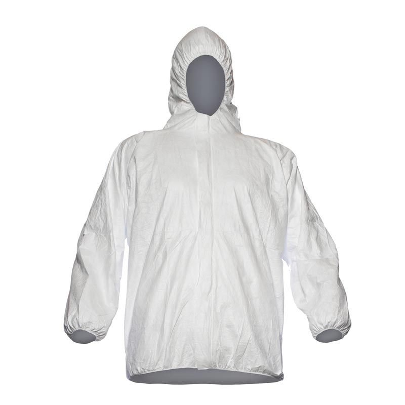 [1350M] Blouson de protection avec cagoule Tyvek® 500 de DuPont (M)
