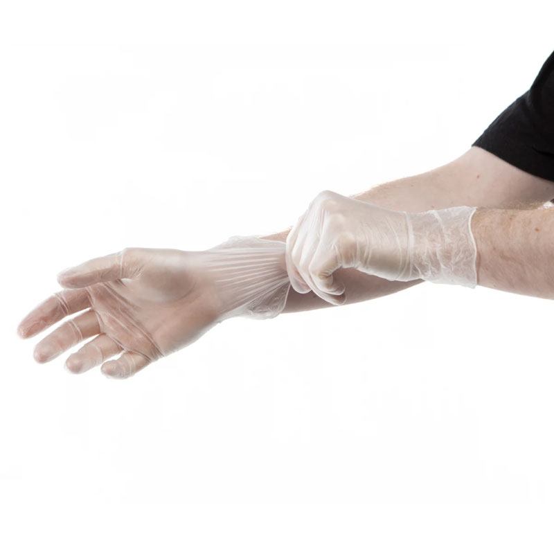 [2023S] Gants d'examen transparents en vinyle poudré x 100 (S)