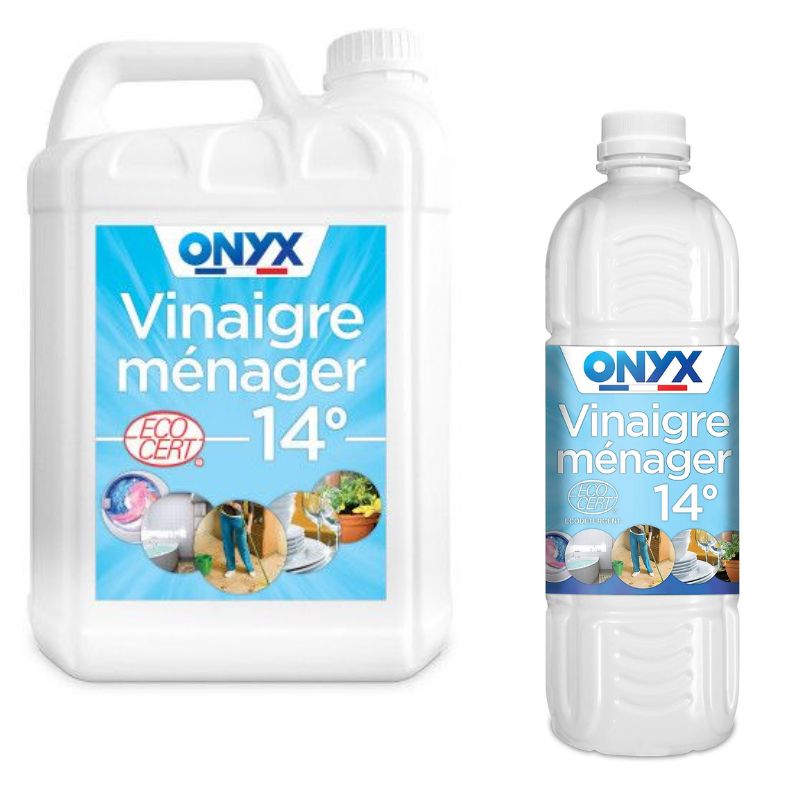 [220010] Vinaigre ménager concentré à 14° ONYX - 1 et 5 L (1L)