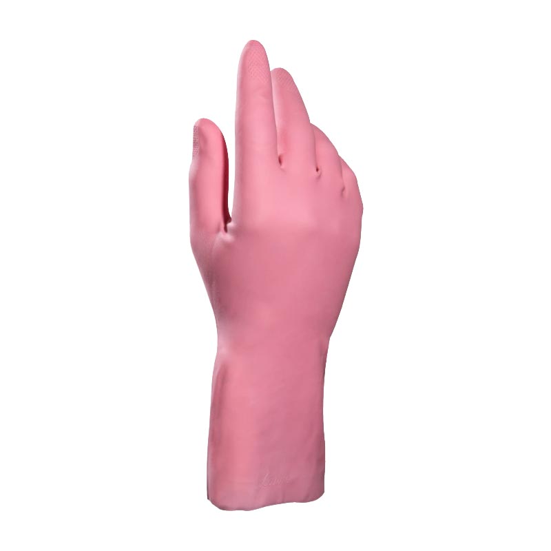 [277S] Gants roses de ménage et de protection MAPA Vital 115 (S)