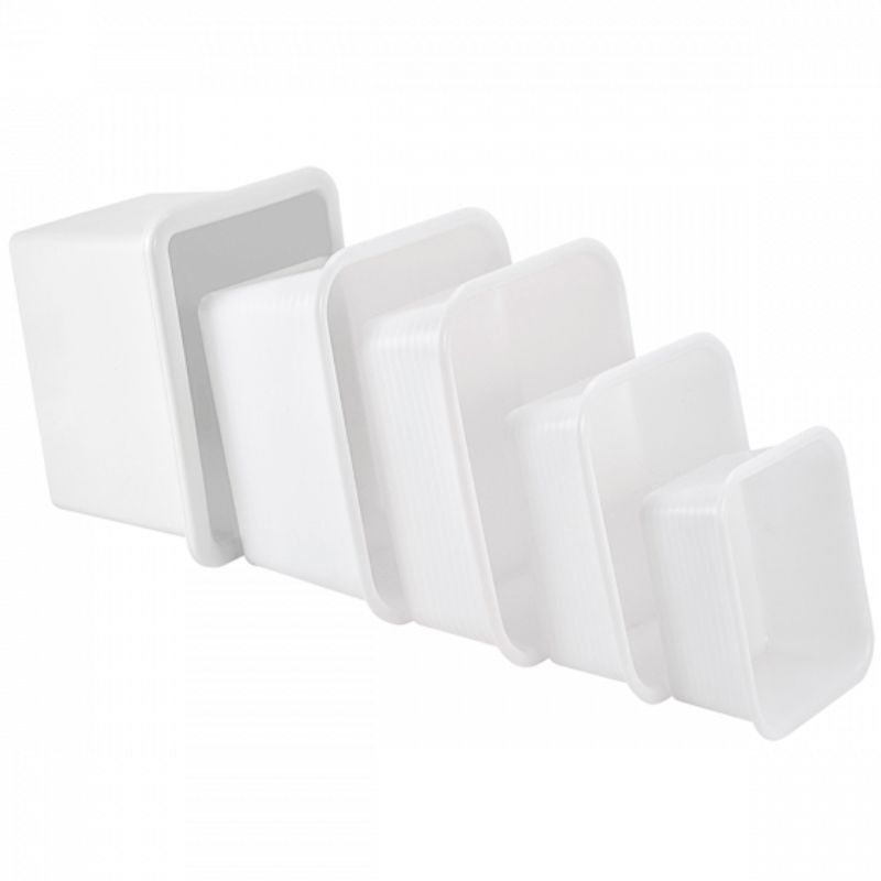 [941] Bacs profonds blancs GILAC - 10 L à 55 L (10L)