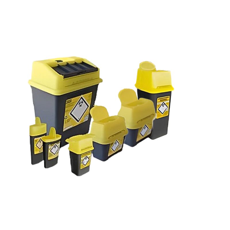 Collecteur de déchets médicaux DASRI SHARPSAFE 0.3 L-13 L