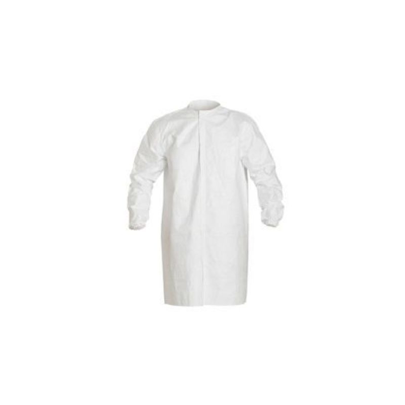 [496M] Blouse de laboratoire lavée et stérilisée en Tyvek Isoclean DuPont (M)