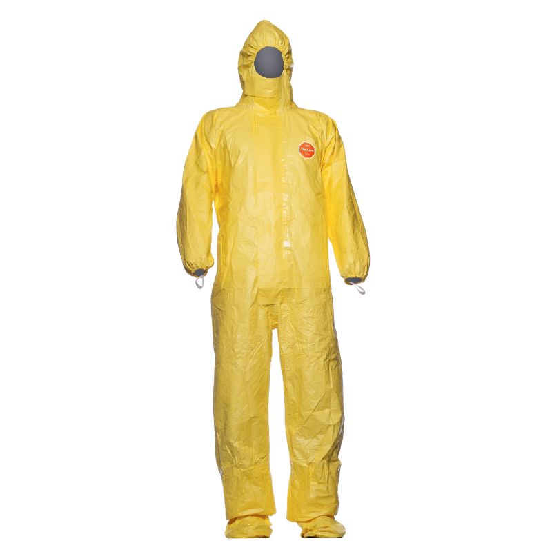 [70701S] Combinaison à cagoule et chaussettes intégrées Tychem® 2000 C de DuPont (S)