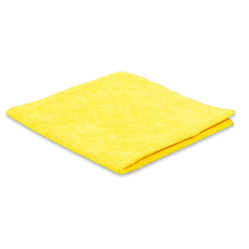 [952J] Chiffon lavette microfibre Tricot Soft 40x40 cm, 4 couleurs (Jaune)