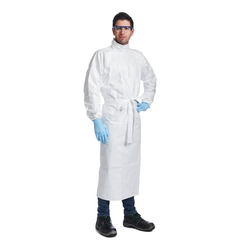 [997031] Blouse de chimiothérapie Tyvek® IsoClean® de DuPont (S)