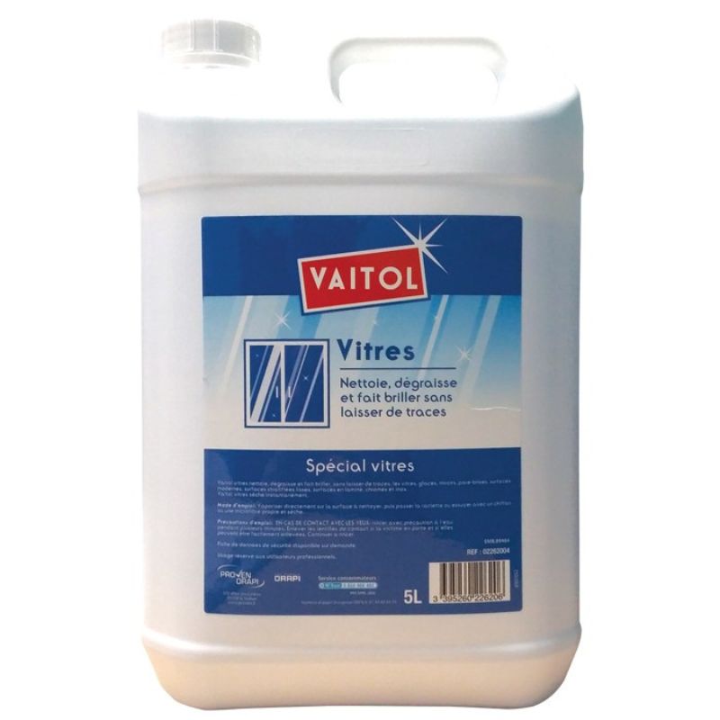 [100031] Nettoyant vitres à l'alcool VAITOL 5L