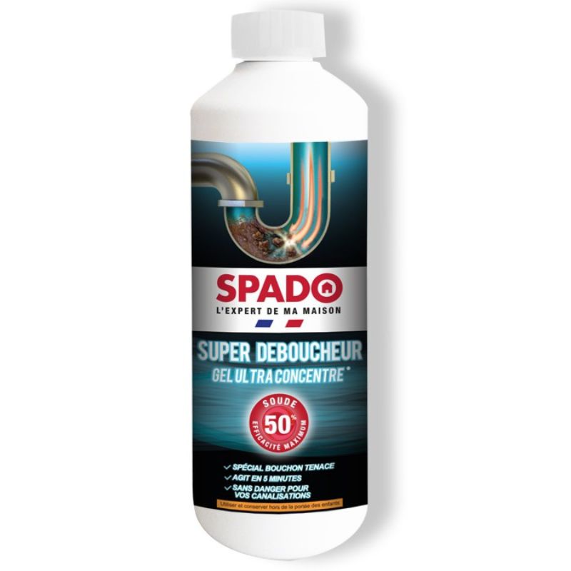 [100043] Déboucheur monodose ultra concentré SPADO 500 g