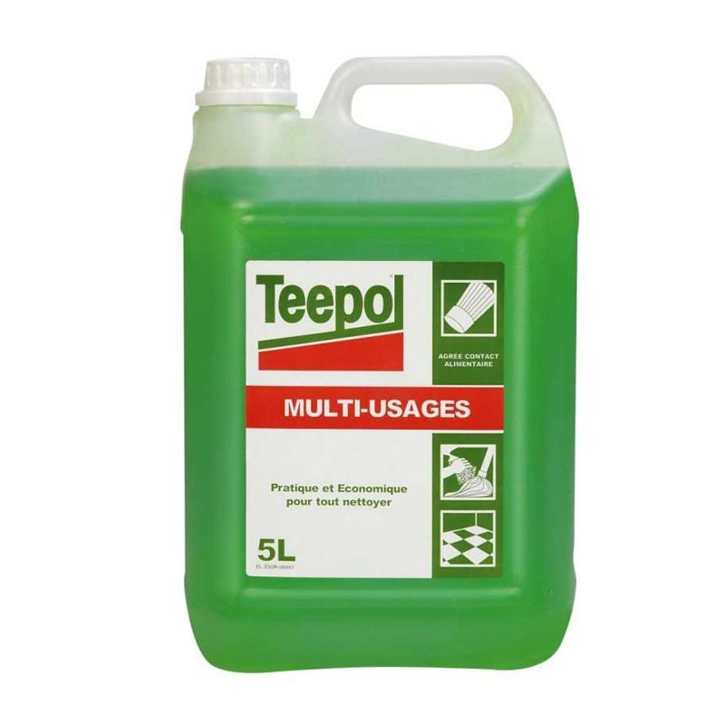 [100075] Détergent puissant TEEPOL bidon 5 L