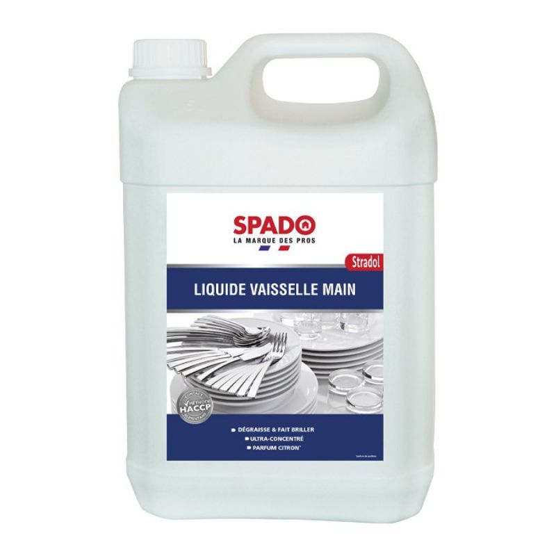 [100081] Liquide vaisselle main citron SPADO pro 5L