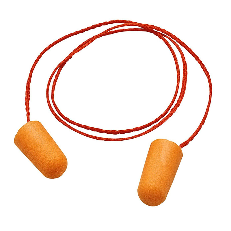 [1110] Bouchons d'oreilles antibruit jetables 3M avec cordons x 100
